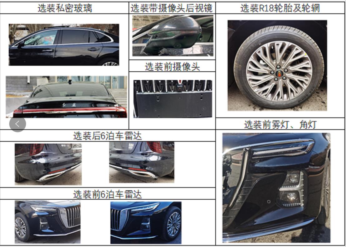 将推出油电混动总成，全新一代红旗H5申报信息曝光