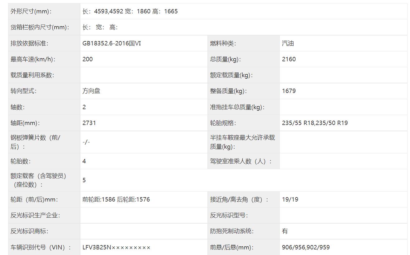 前脸和车尾细节小幅度修改，中期改款大众探岳申报信息曝光