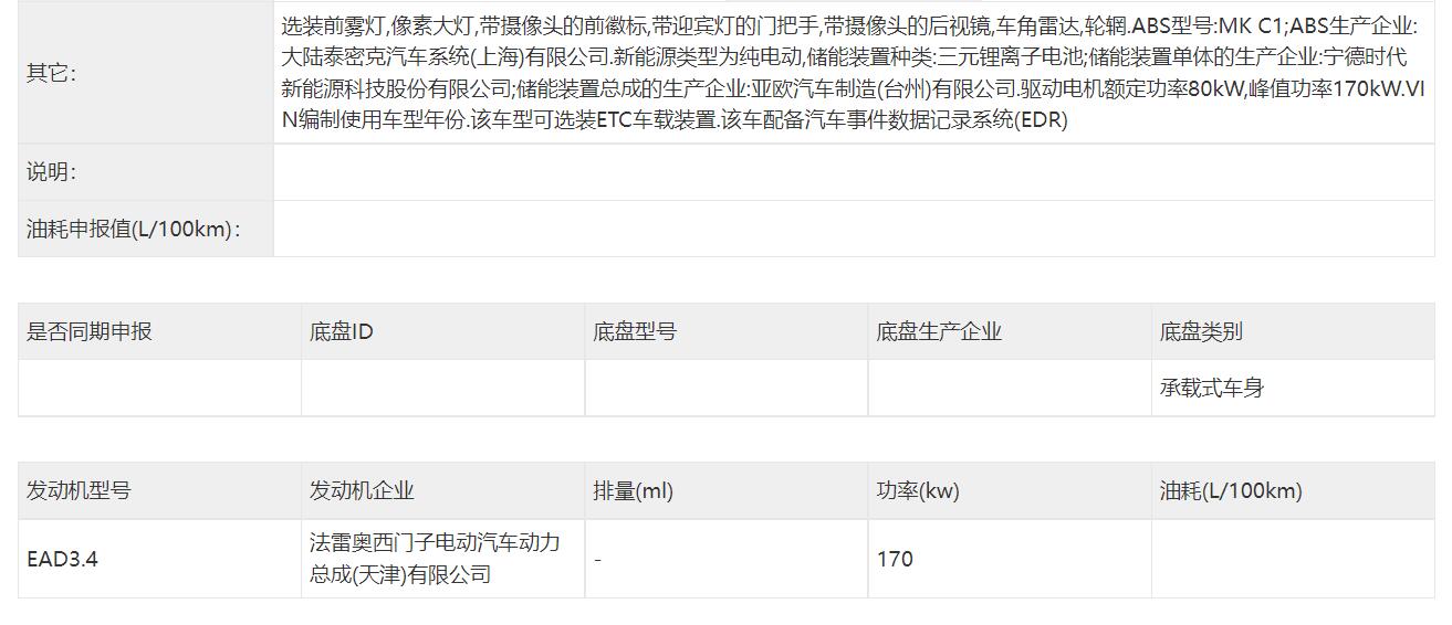 进度相当迅速，国产沃尔沃C40申报信息曝光