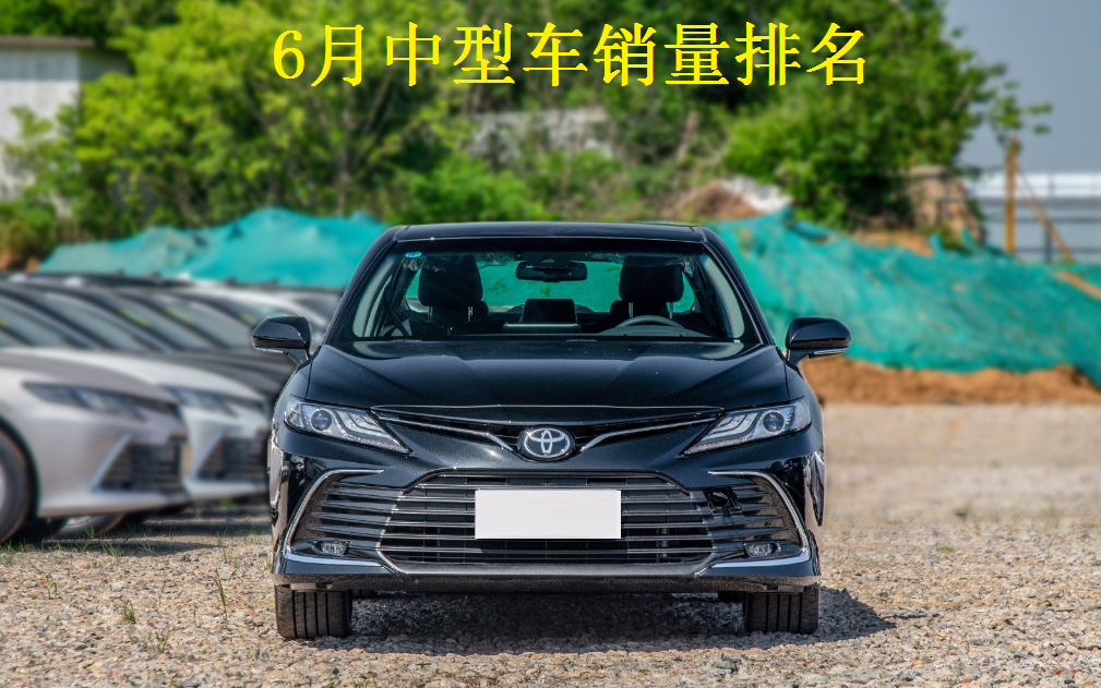 6月份中型车销量排名：1-47名，Model 3夺冠，雅阁季军，迈腾大增